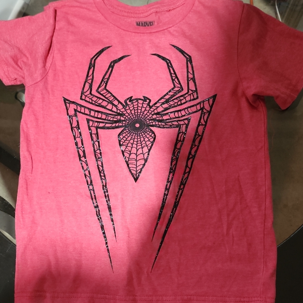 Marvel Red Spider Graphic Kids T-Shirt